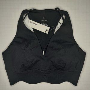 SWEATY BETTY BY SOULCYCLE| POWER CONTOURPLUNGE BRA
